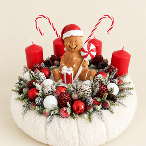 Adventi koszorú  - Meska.hu