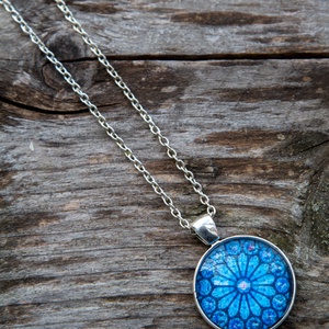 Mandala mintás nyaklánc - Meska.hu