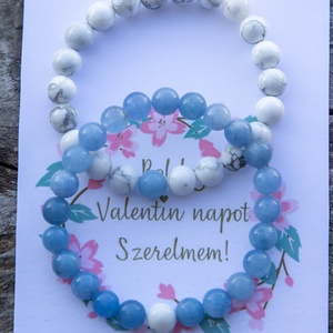 Páros karkötő - ékszer - karkötő - gyöngyös karkötő - Meska.hu