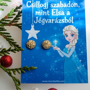 Csillogj szabadon! - ékszer - fülbevaló - pötty fülbevaló - Meska.hu