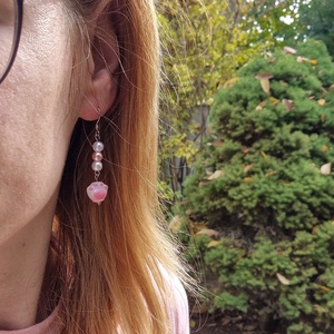 Tappancsos fülbevaló - ékszer - fülbevaló - lógó fülbevaló - Meska.hu