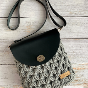 'Becca' horgolt crossbody táska, Táska & Tok, Kézitáska & válltáska, Vállon átvethető táska, Horgolás, MESKA