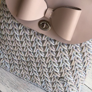 'Letizia' horgolt hátizsák - táska & tok - hátizsák - hátizsák - Meska.hu