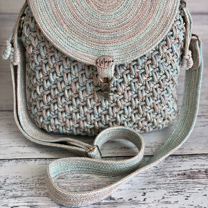 Scarlett crossbody táska, Táska & Tok, Kézitáska & válltáska, Vállon átvethető táska, Horgolás, Varrás, MESKA