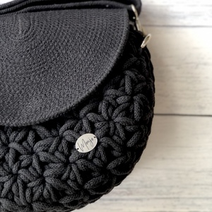 'Jolanda' horgolt kézi- és crossbody táska - táska & tok - kézitáska & válltáska - vállon átvethető táska - Meska.hu