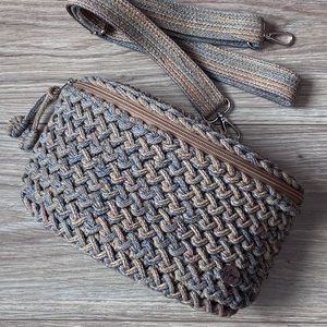 'Aurora' horgolt övtáska - táska & tok - övtáska - Meska.hu