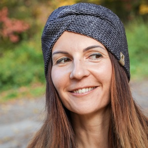 CoolWool kötött fejpánt - ruha & divat - sál, sapka, kendő - fejpánt - Meska.hu