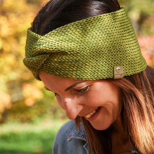 CoolWool kötött fejpánt - ruha & divat - sál, sapka, kendő - fejpánt - Meska.hu