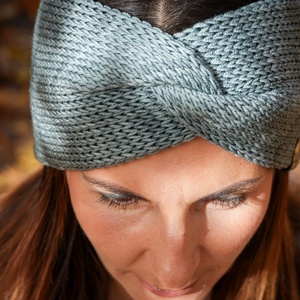 CoolWool kötött fejpánt - ruha & divat - sál, sapka, kendő - fejpánt - Meska.hu