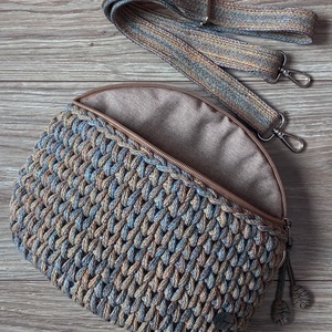 'Emese' horgolt övtáska - táska & tok - övtáska - Meska.hu