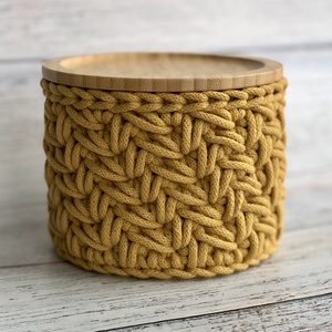 'Naomi' horgolt tároló - Meska.hu