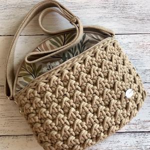 'Nazaré' horgolt övtáska - táska & tok - övtáska - Meska.hu