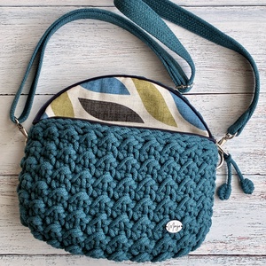 'Nazaré' horgolt övtáska - táska & tok - övtáska - Meska.hu