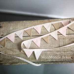 Mini Zászló füzér dekoráció -  - Meska.hu