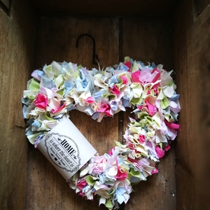 Tavaszi frissesség szív dekoráció  - otthon & életmód - dekoráció - Meska.hu