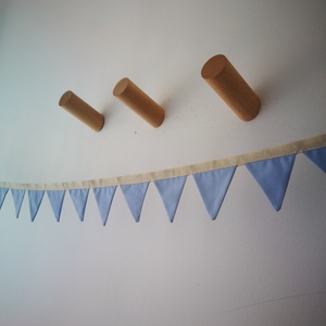 Zászlófüzér, Textil Girland Dekoráció, Babaszoba Dekor, Mini Háromszög Zászló - otthon & életmód - dekoráció - fali és függő dekoráció - álomfogó - Meska.hu