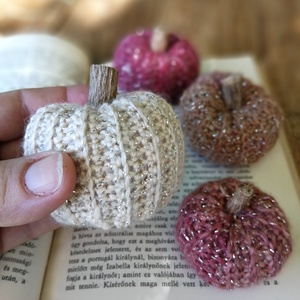  Őszi tök válogatás, pumpkins - 4 db/szett - Meska.hu