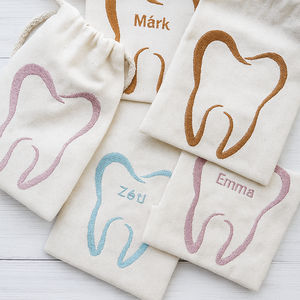 Fogacskás kézműves tündértasak - sima vagy névvel hímzett verzióban - kellékek & szerszámok - dekorációs kellékek - őszi dekor - őszi dekortök - Meska.hu