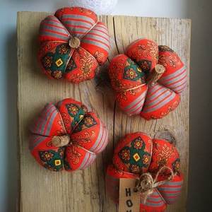  a k c i ó - Őszi tök válogatás, pumpkins - 4 db/szett - otthon & életmód - dekoráció - dísztárgy - Meska.hu