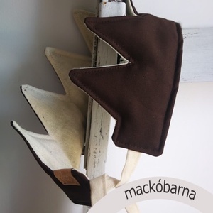 Korona, textil fejdísz - mackóbarna, Játék & Sport, Szerepjáték, Varrás, MESKA