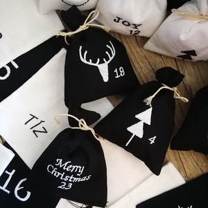 Adventi kalendárium szett, géppel hímzett skandináv - 24 darabos szett - karácsony - adventi díszek - adventi naptár - Meska.hu Adventi kalendárium szett, géppel hímzett skandináv - 24 darabos szett - karácsony - adventi díszek - adventi naptár - Meska.hu