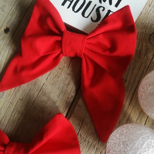 Textil masni dekoráció, piros - darabáras - karácsony - karácsonyi lakásdekoráció - karácsonyfadíszek - Meska.hu