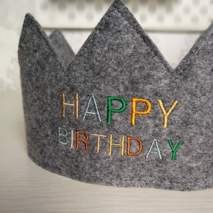 Szülinapi Korona, Fejdísz, Happy Birthday, Játék & Sport, Szerepjáték, Varrás, MESKA