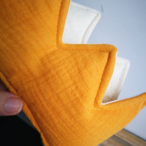 Varázspálcás korona szett � új fazon, mustársárga duplagéz anyag - játék & sport - szerepjáték - Meska.hu