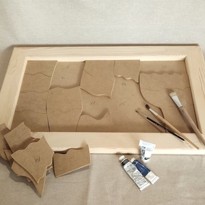 Mozaik kép élményfestéshez - diy (csináld magad) - egységcsomag - Meska.hu