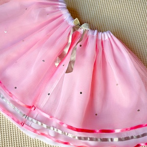 Rózsaszín tüll szoknya kislányoknak - ruha & divat - gyerekruha - szoknya - Meska.hu