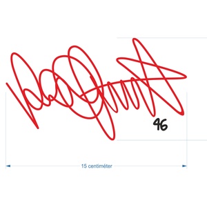 Valentino Rossi aláírása, Otthon & Lakás, Papír írószer, Matrica, matrica csomag, Mindenmás, MESKA