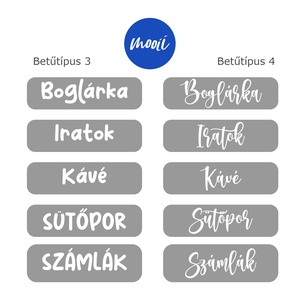 Névmatricák és feliratok dobozra, pohárra, minden másra - otthon & életmód - papír, írószer - matrica, matrica csomag - Meska.hu