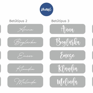 Egyedi pezsgőspohár matrica - esküvő, lánybúcsú, koszorúslány pohár, ajándék névre szóló pohár - esküvő - lánybúcsú - Meska.hu