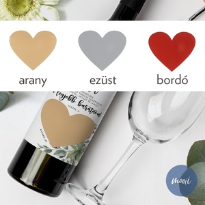 Egyedi boroscímke, kreatív esküvői koszorúslány-felkérő, kaparós sorsjegy matrica - esküvő - meghívó & kártya - meghívó - Meska.hu