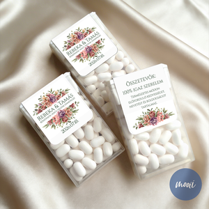 Mentolos cukorka köszönetajándék az esküvőtökre - Meska.hu