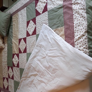 Patchwork ágytakaró dupla méretű - otthon & életmód - lakástextil - ágytakaró - Meska.hu