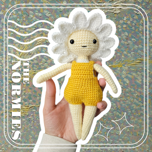 MAKE IT BLOOM - Horgolt Százszorszép Tündér - játék & sport - plüssállat & játékfigura - más figura - Meska.hu