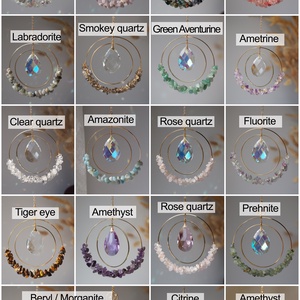 Aziza-18K valódi aranyozott Napfogó természetes kristályokkal NAP medállal, szivárvány készítő,kristály lakásdekoráció - esküvő - emlék & ajándék - köszönőajándék - Meska.hu Aziza-18K valódi aranyozott Napfogó természetes kristályokkal NAP medállal, szivárvány készítő,kristály lakásdekoráció - esküvő - emlék & ajándék - köszönőajándék - Meska.hu