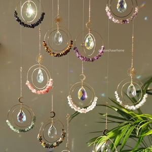 Aziza-18K valódi aranyozott Napfogó természetes kristályokkal NAP medállal, szivárvány készítő,kristály lakásdekoráció - esküvő - emlék & ajándék - köszönőajándék - Meska.hu Aziza-18K valódi aranyozott Napfogó természetes kristályokkal NAP medállal, szivárvány készítő,kristály lakásdekoráció - esküvő - emlék & ajándék - köszönőajándék - Meska.hu