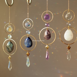 Issa suncatcher,napfogó választahtó kristállyal, Otthon & Életmód, Dekoráció, Dísztárgy, Gyöngyfűzés, gyöngyhímzés, Fémmegmunkálás, MESKA