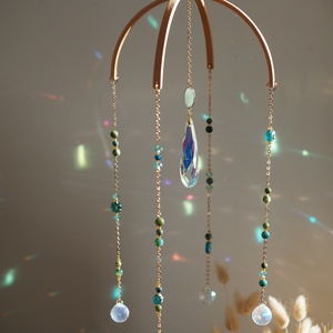 Ásványos baba mobil kiságyfüggő dekor, baba születési ajándék - baba - mama - baba játékok - kiságyforgó - Meska.hu