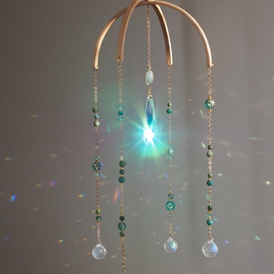 Ásványos baba mobil kiságyfüggő dekor, baba születési ajándék - baba - mama - baba játékok - kiságyforgó - Meska.hu