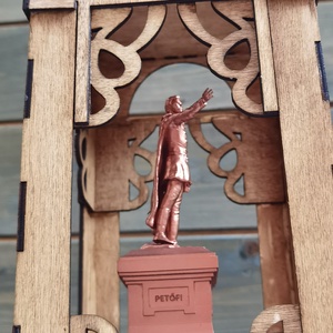 Petőfi szobor - művészet - makett, modell - Meska.hu