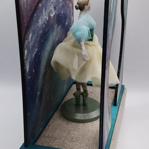 Balerina diorama táncos színház - művészet - más művészeti ág - Meska.hu