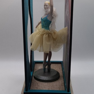 Balerina diorama táncos színház - művészet - más művészeti ág - Meska.hu