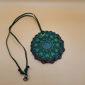 Mandala nyaklánc - ékszer - nyaklánc - medálos nyaklánc - Meska.hu