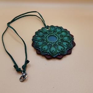 Mandala nyaklánc - ékszer - nyaklánc - medálos nyaklánc - Meska.hu