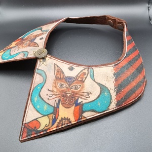 Designer gallér statement nyakék - ékszer - nyaklánc - nyakpánt, gallér - Meska.hu