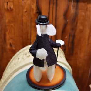 Poirot cosplay nyúl figura - játék & sport - bábok - báb készlet - Meska.hu