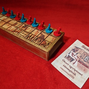 SENET egyiptomi társasjáték - játék & sport - táblajáték és kártyajáték - társasjátékok - Meska.hu